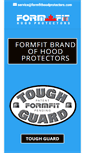 Mobile Screenshot of formfithoodprotectors.com
